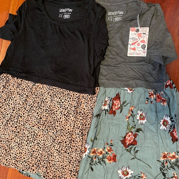 Latched Mama Babydoll Shirts - Picture 1 of 2
